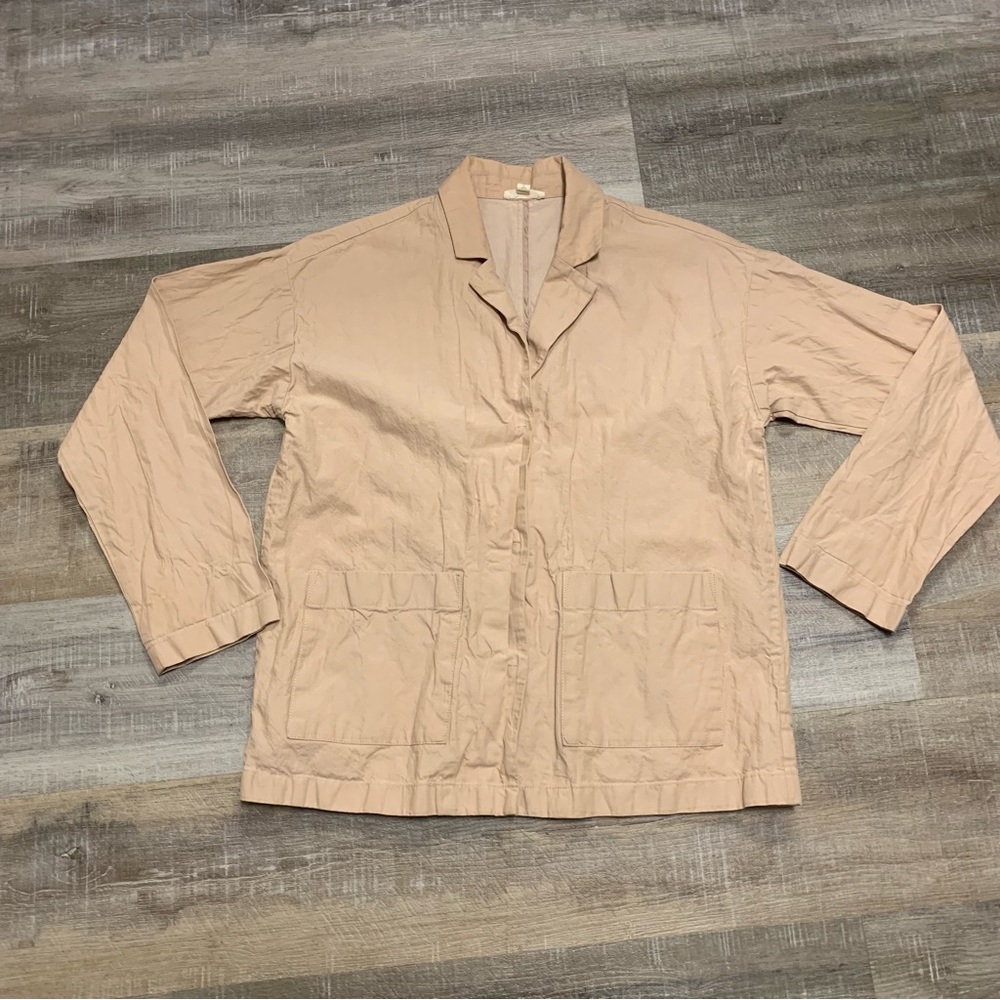Eileen Fisher Snap Up Organic Cotton Top XS